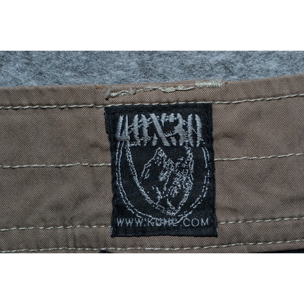 Kuhl Radikl Pants Mens 40x30 Beige Patent Pending Logo 5-Pockets Straight Leg - Picture 7 of 16